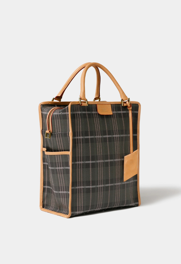 beautiful people noble pop plaid tote bag【予約商品】