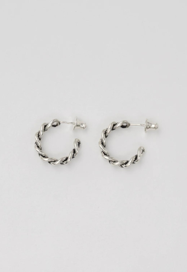 Scat "Chain" hoop pierce【残り1点 SILVER/両耳用】