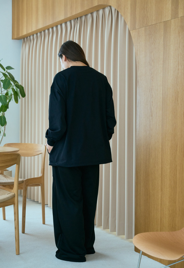 +phenix DRAWSTRING LONG SLEEVE TEE【UNISEX】