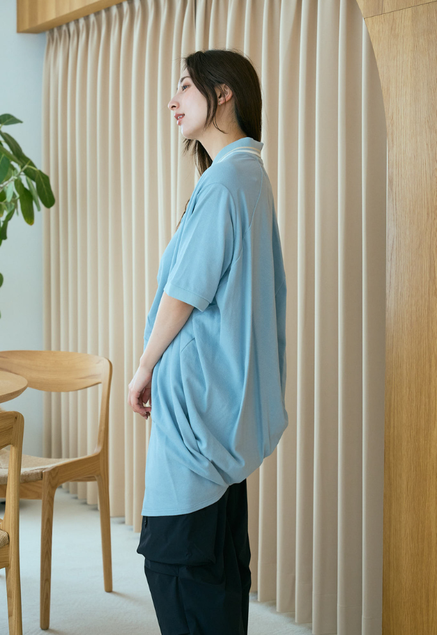 ANREALAGE BALL EMBROIDERY POLO SHIRT【UNISEX】