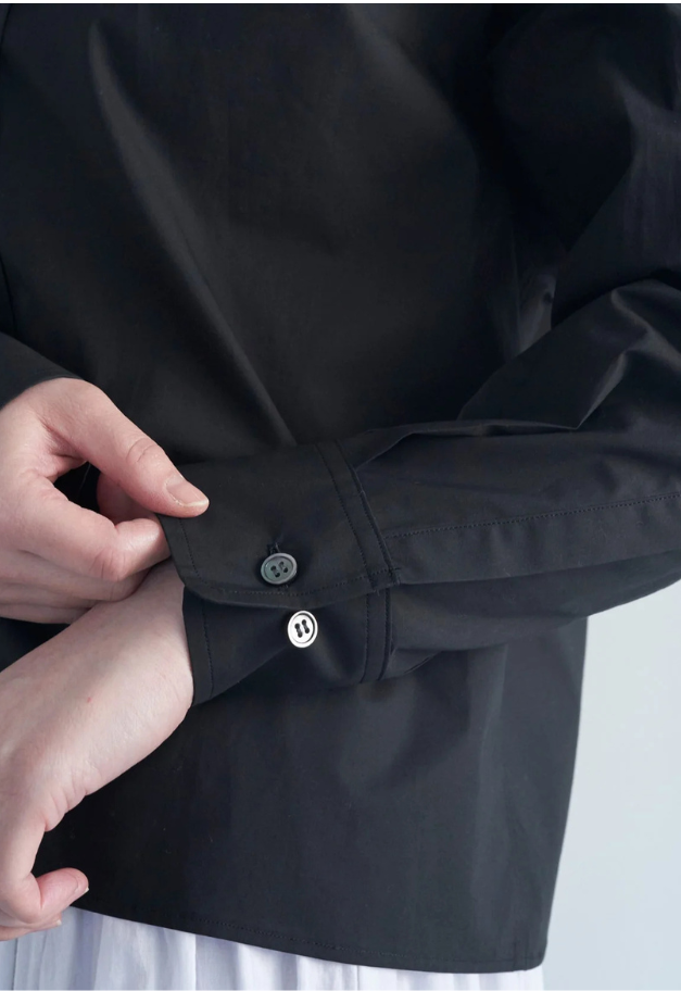 Nicolas Jenson [tuning] no collar shirt 【UNISEX:short/regular】