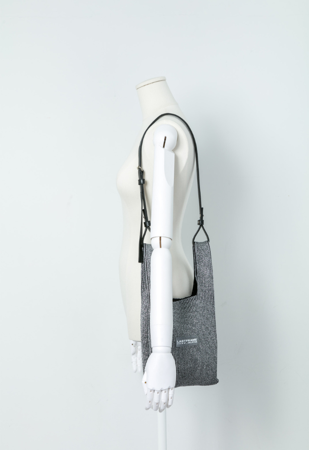 LASTFRAME KYOTO METALLIC MARKET BAG SMALL