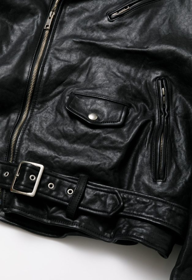 beautiful people shrink leather relax riders jacket【予約商品】