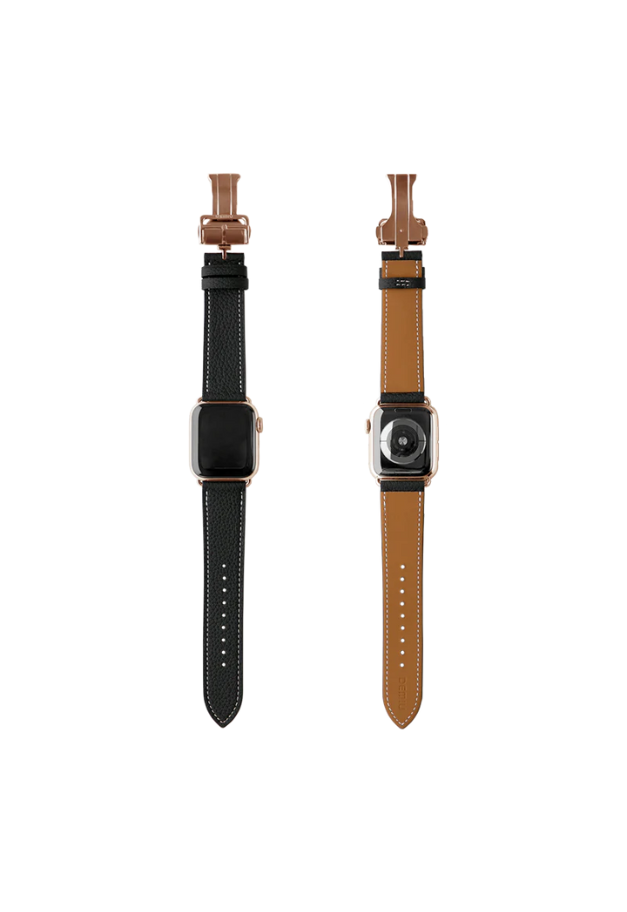 ◆[バイバック保証] DEMIU Apple Watchレザーバンド（42/45/46/49mm対応）