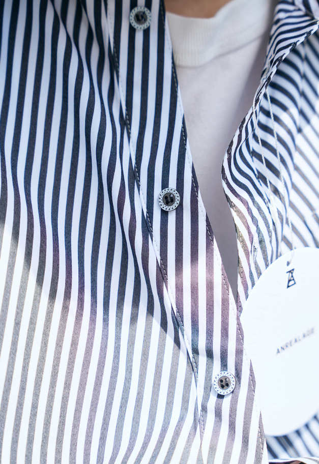 ANREALAGE BALL STRIPE SHIRT【UNISEX】