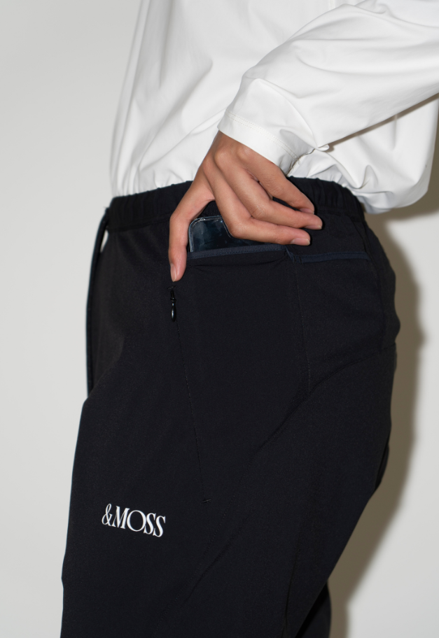 &amp;MOSS 2WAY STRETCH TAPARED PANTS
