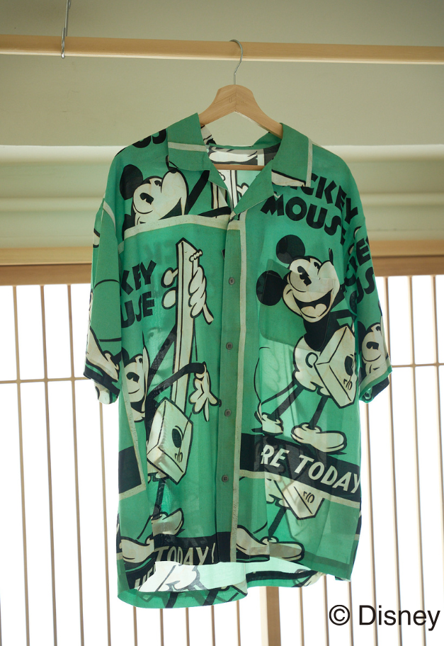 PORTER CLASSIC DISNEY COLLECTION ALOHA SHIRT【UNISEX】