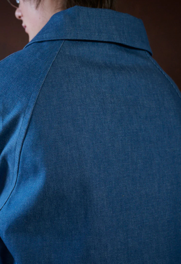Nicolas Jenson DENIM RAGLAN CAR COAT