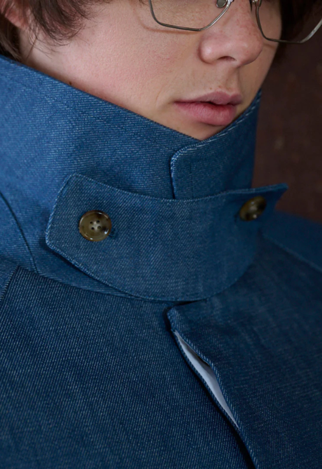 Nicolas Jenson DENIM RAGLAN CAR COAT