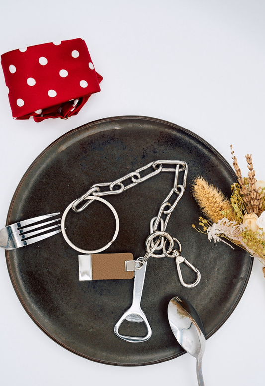 ITTI CRISTY POLICE CHAIN CHARM/DIPLO FJORD