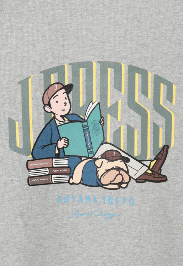 J.PRESS【AaronChang/UNISEX】ILLUST-SWEAT【9/26- 順次発送】