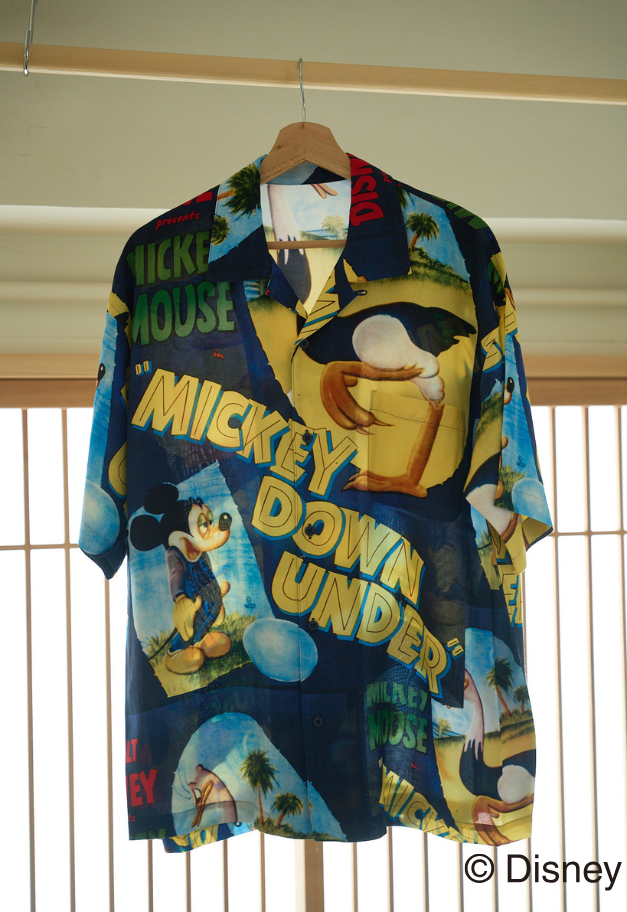 PORTER CLASSIC DISNEY COLLECTION ALOHA SHIRT【UNISEX】