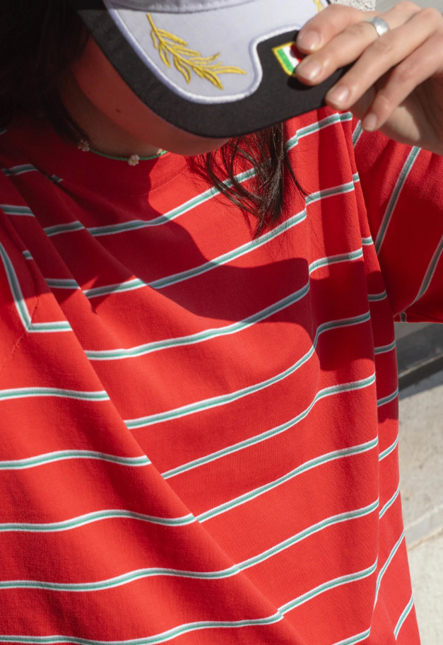 RYE TENDER CENTRE TEE Striped