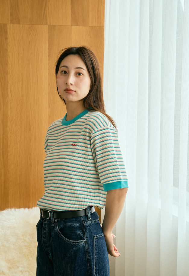 Healthknit Multi Waffle Crewneck