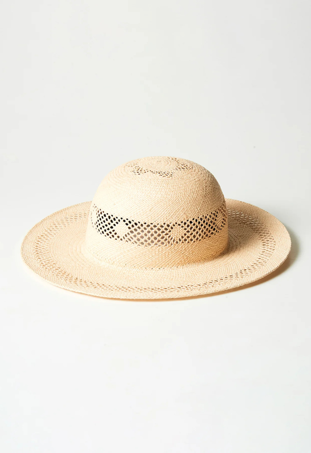 TAH panama lace hat
