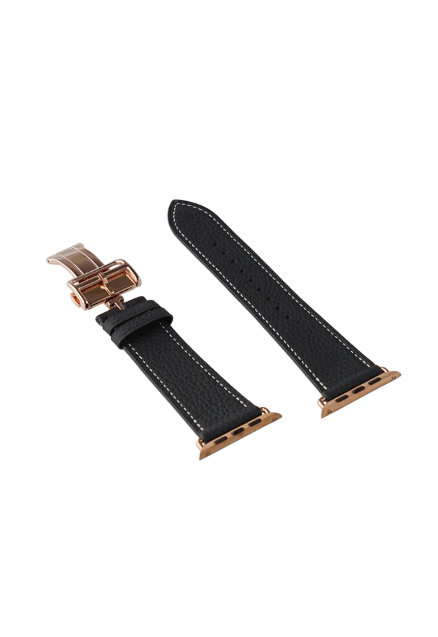 ◆[バイバック保証] DEMIU Apple Watchレザーバンド（42/45/46/49mm対応）