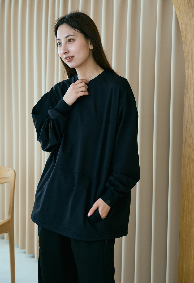 +phenix DRAWSTRING LONG SLEEVE TEE【UNISEX】