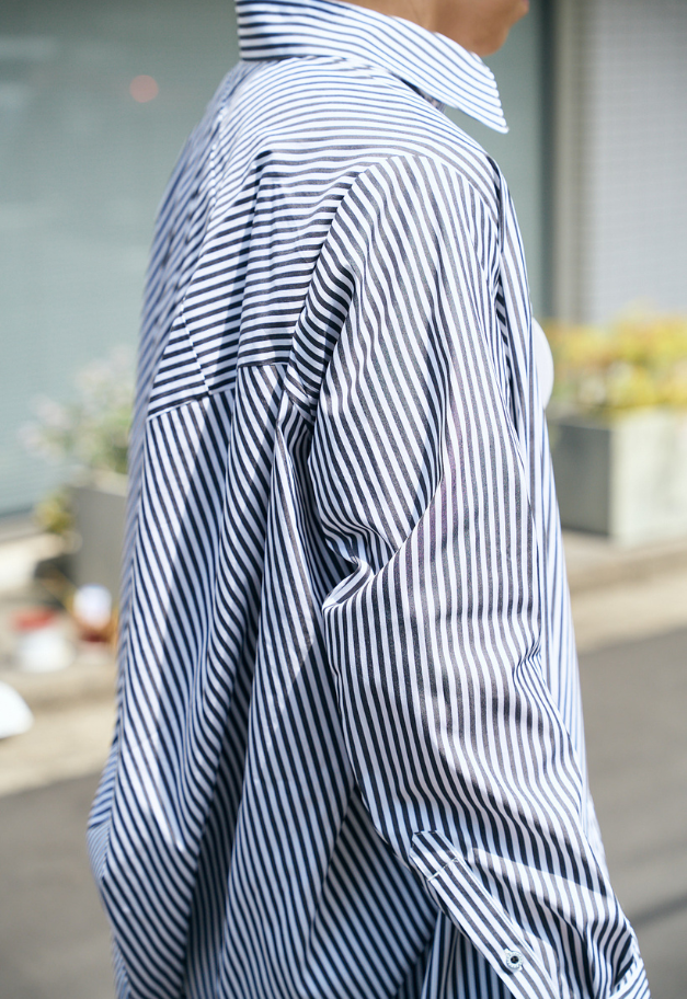 ANREALAGE BALL STRIPE SHIRT【UNISEX】