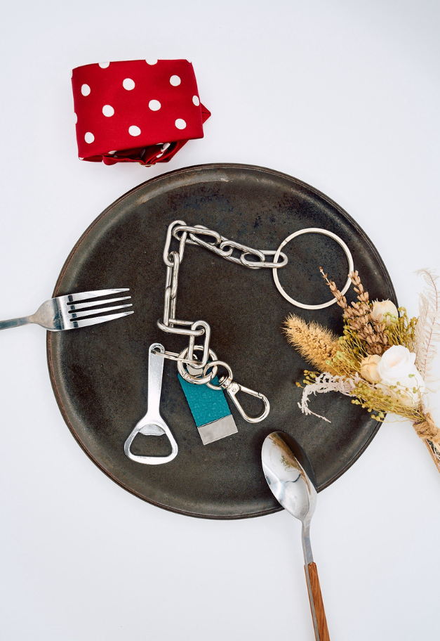 ITTI CRISTY POLICE CHAIN CHARM/DIPLO FJORD