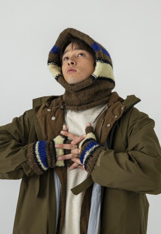 sublimeroe HAND KNIT LINE GLOVE