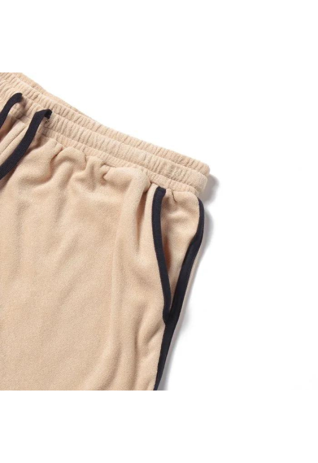 Healthknit Tri-Blend Pile Half Pants【BEIGE/GREEN/ORANGE/GRAPE】