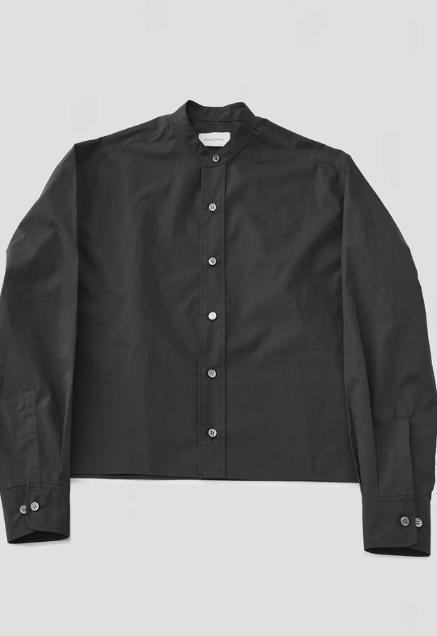 Nicolas Jenson [tuning] no collar shirt 【UNISEX:short/regular】