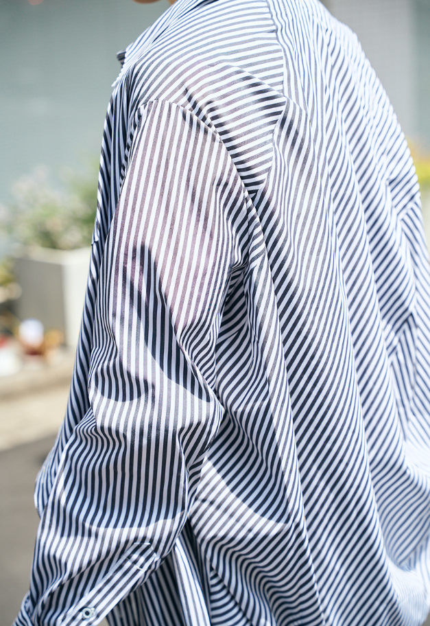 ANREALAGE BALL STRIPE SHIRT【UNISEX】