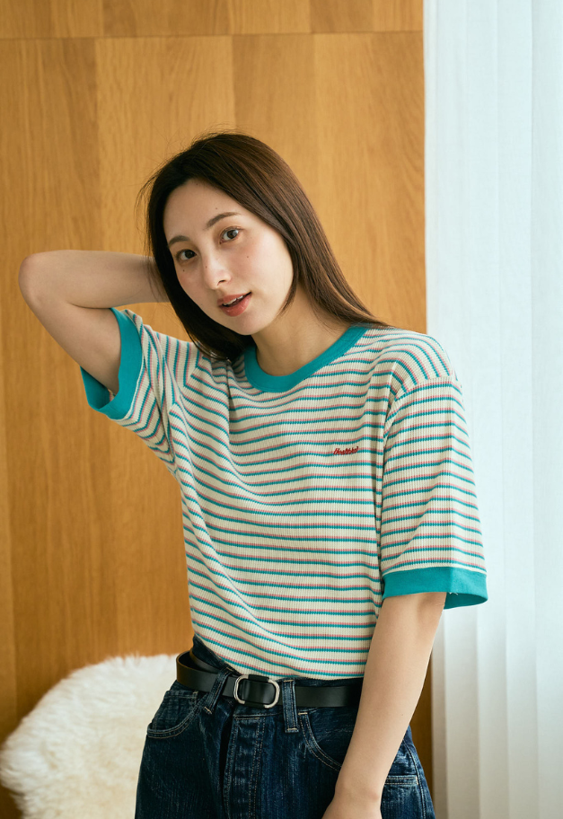 Healthknit Multi Waffle Crewneck