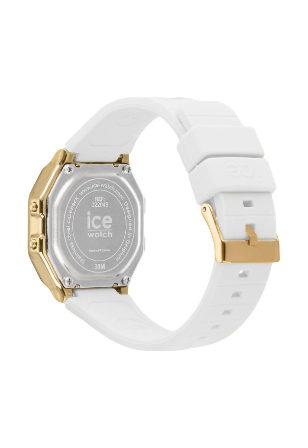 ICE watch digit retro-small-【WHITE GOLD 残り1点】