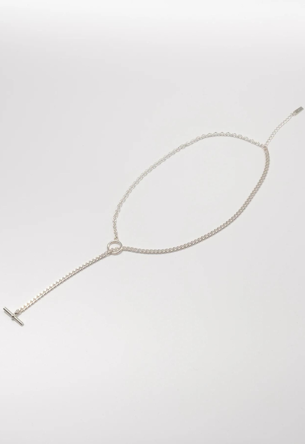 Scat "Chain" lariat necklace