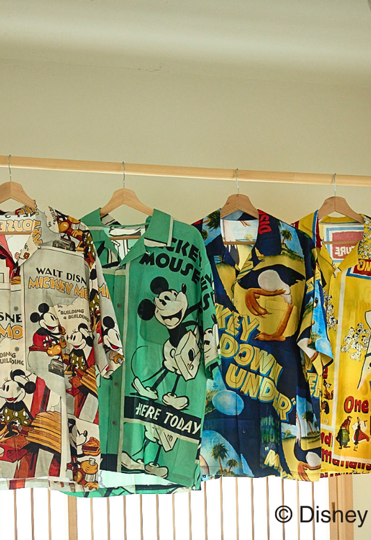 PORTER CLASSIC DISNEY COLLECTION ALOHA SHIRT【UNISEX】