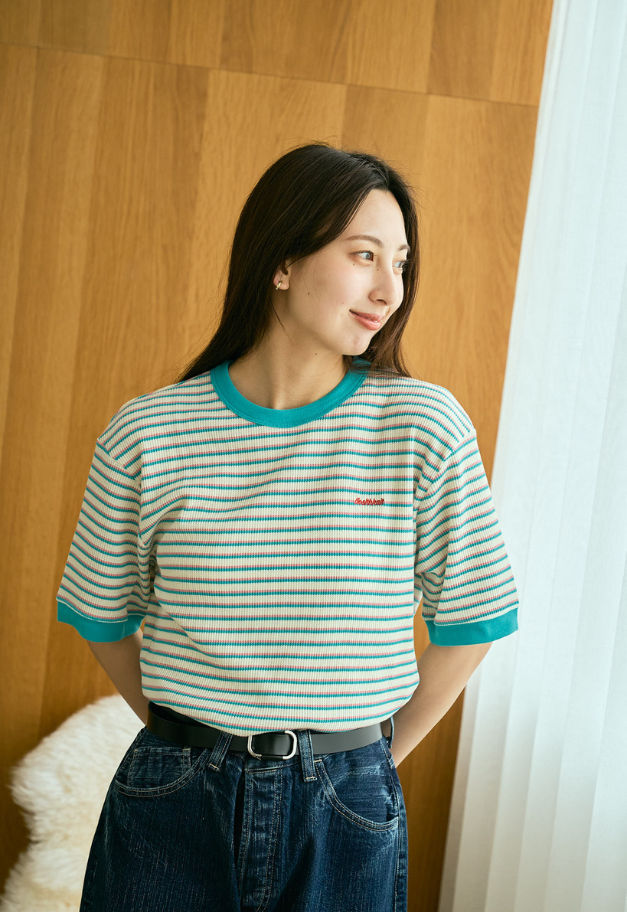 Healthknit Multi Waffle Crewneck