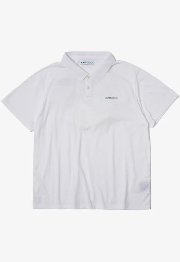 C'est Vingt-Trois GOLF GIZA COTTON POLO GOLF CLUB【WHITE 残り各1点】