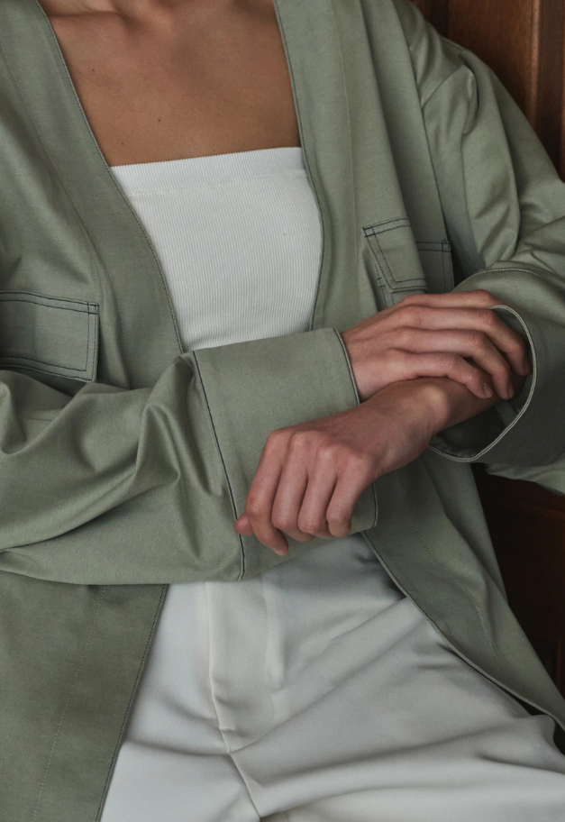 Nicolas Jenson color scheme stitch jacket