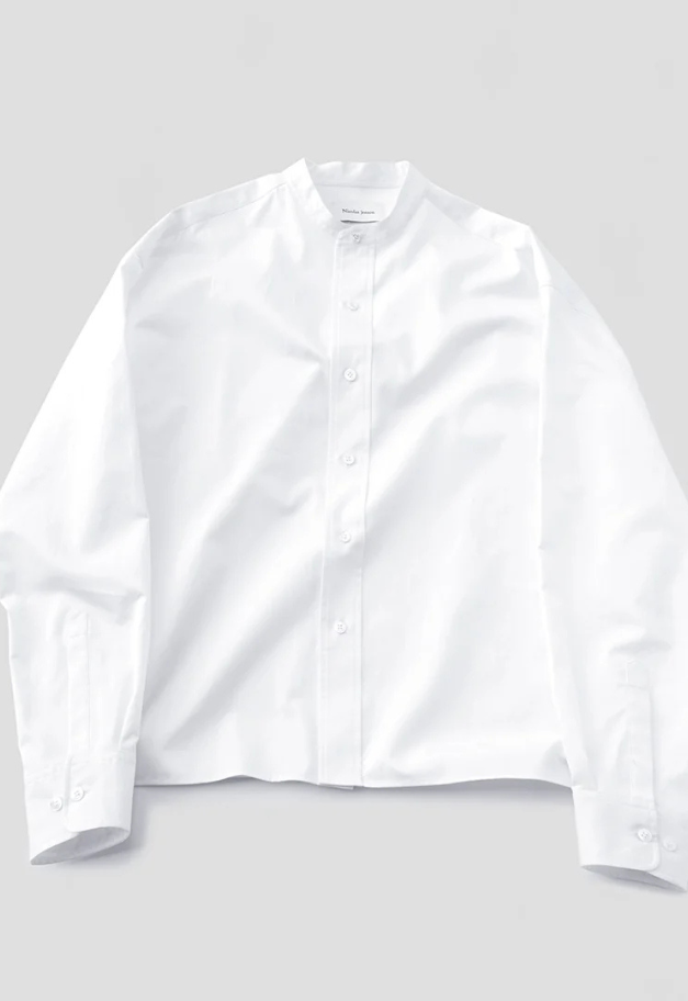 Nicolas Jenson [tuning] no collar shirt 【UNISEX:short/regular】