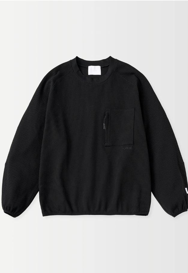 +phenix WAFFLE SCULPTED SLEEVE LONG SLEEVE TEE【予約商品/UNISEX】
