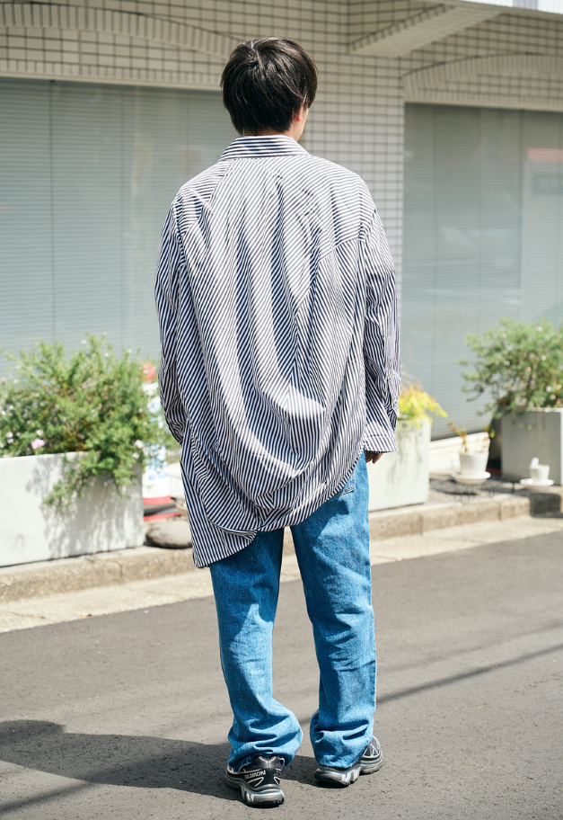 ANREALAGE BALL STRIPE SHIRT【UNISEX】