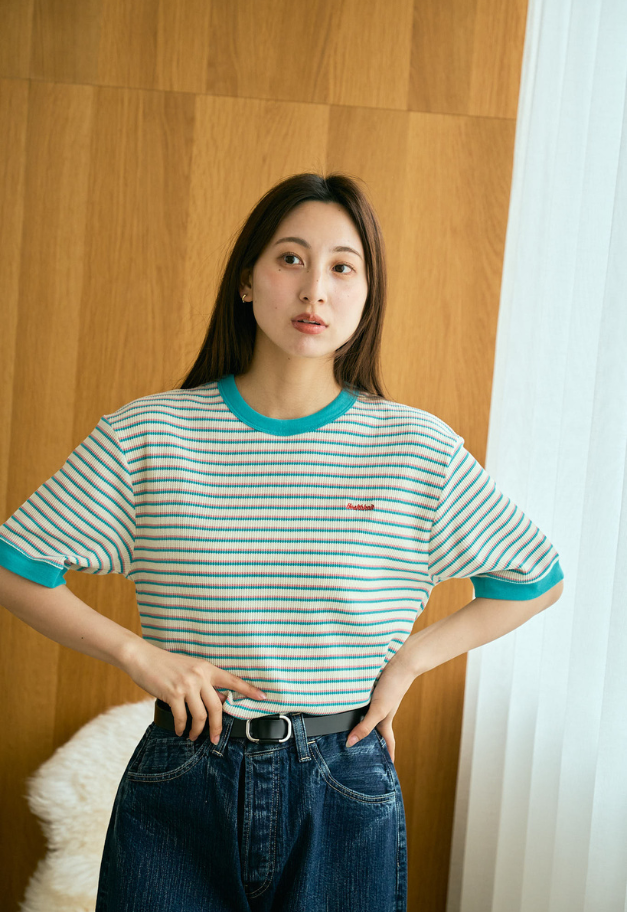 Healthknit Multi Waffle Crewneck