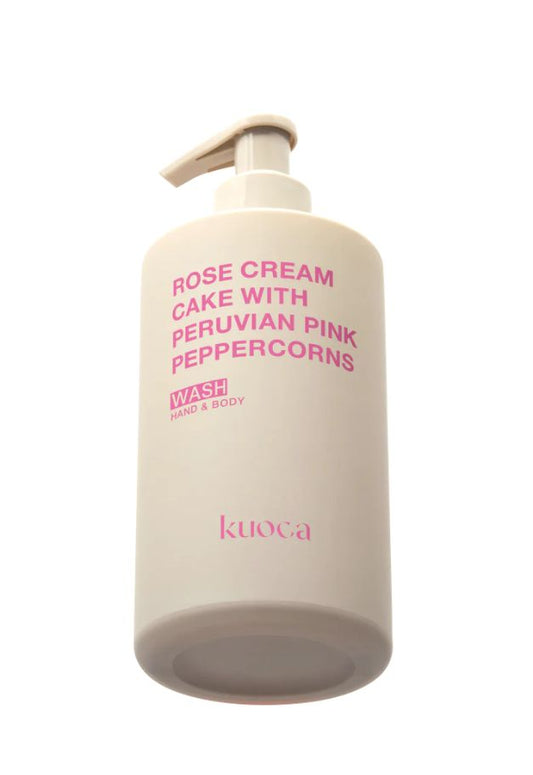 Kuoca HAND&BODY WASH【ROSE CAKE】