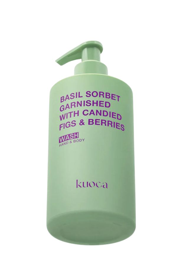 kuoca HAND&BODY WASH【BASIL SORBET】