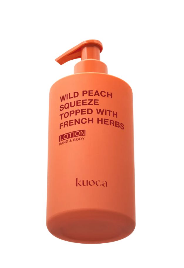 kuoca HAND&BODY LOTION【WILD PEACH】