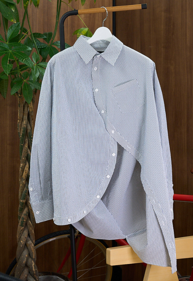 ANREALAGE BALL SEERSUCKER SHIRT