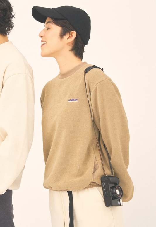 THOUSANDMILE KNIT FLEECE CREW NECK PULLOVER