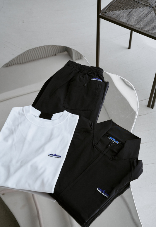 THOUSANDMILE ZIP BLOUSON&TEE&PT 3SET