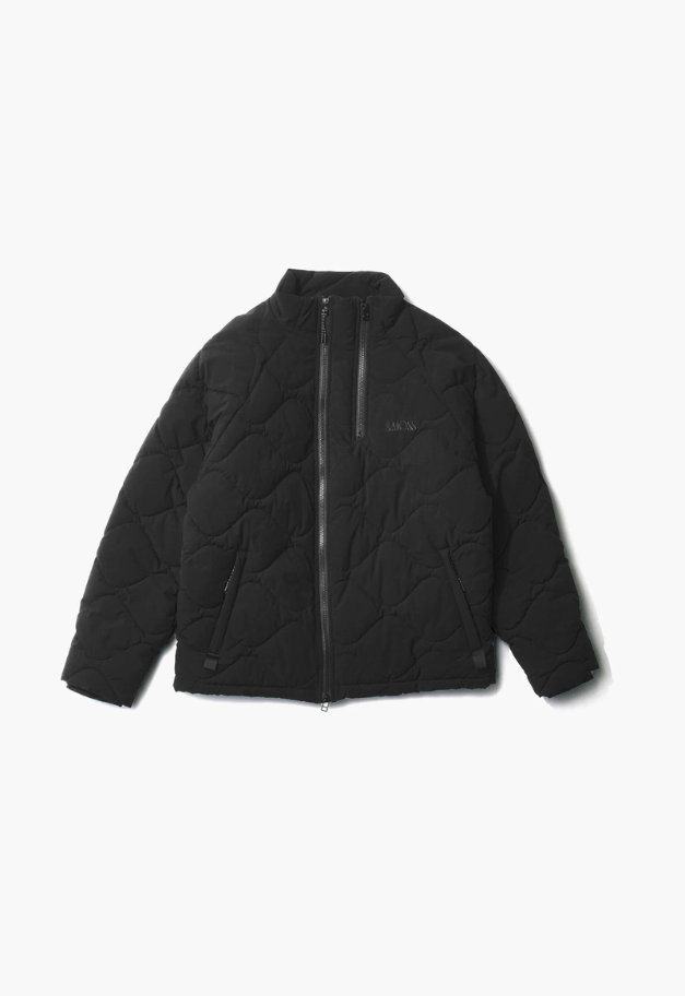 ◆[バイバック保証] &MOSS 2WAY MATTE STRETCH QUILTED JACKET