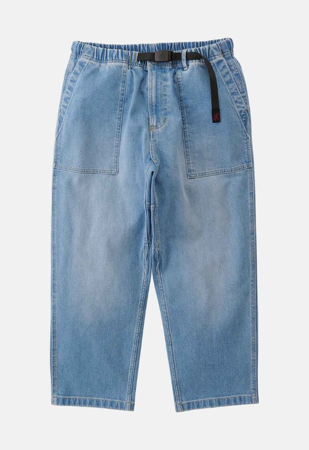 Gramicci STRETCH DENIM LOOSE TAPERED PANT