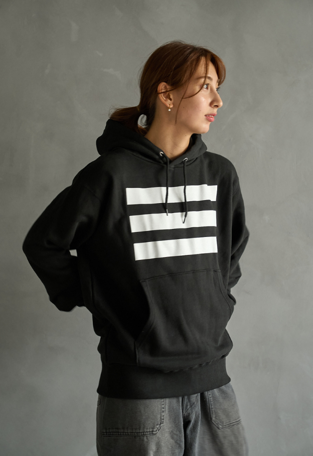 C'est Vingt-Trois CLASSIC LOGO HOODIE 【BLACK】