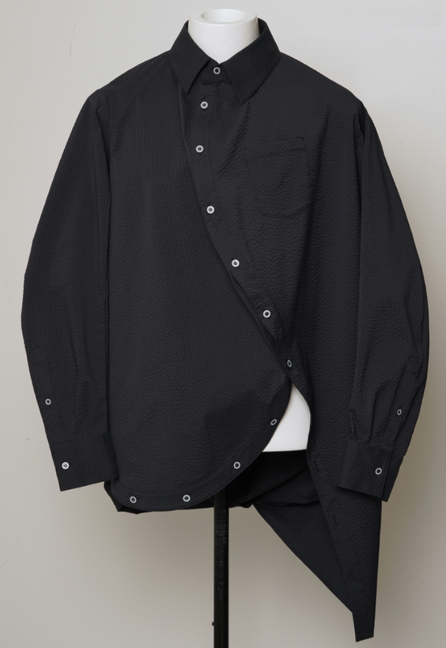 ANREALAGE BALL SEERSUCKER SHIRT【予約商品】