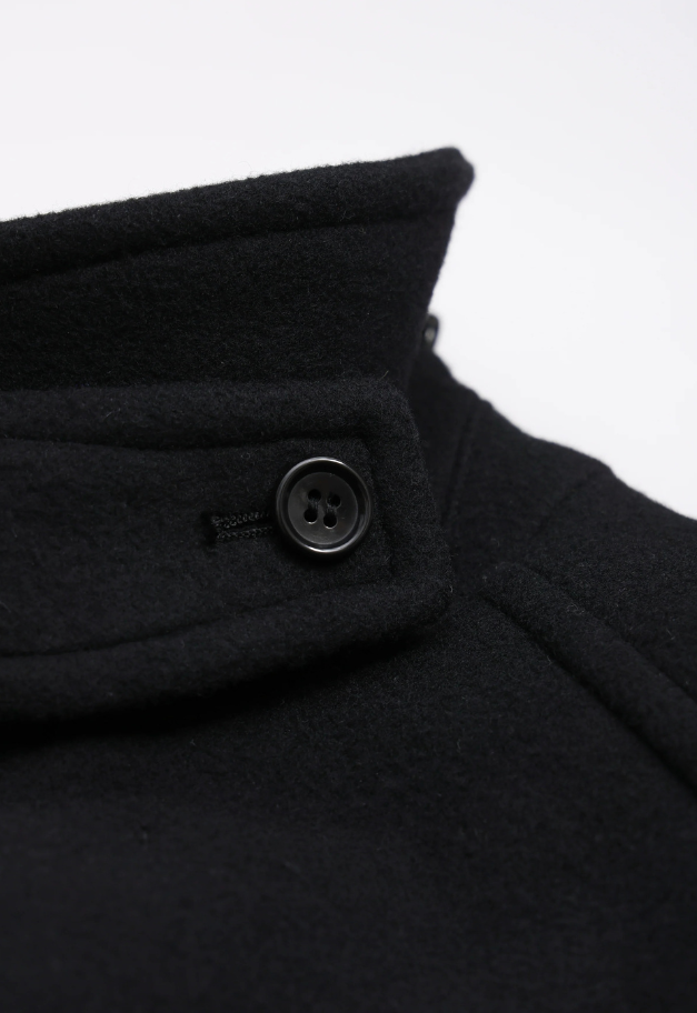 Nicolas Jenson LAMS WOOL MELTON RAGLAN CAR COAT