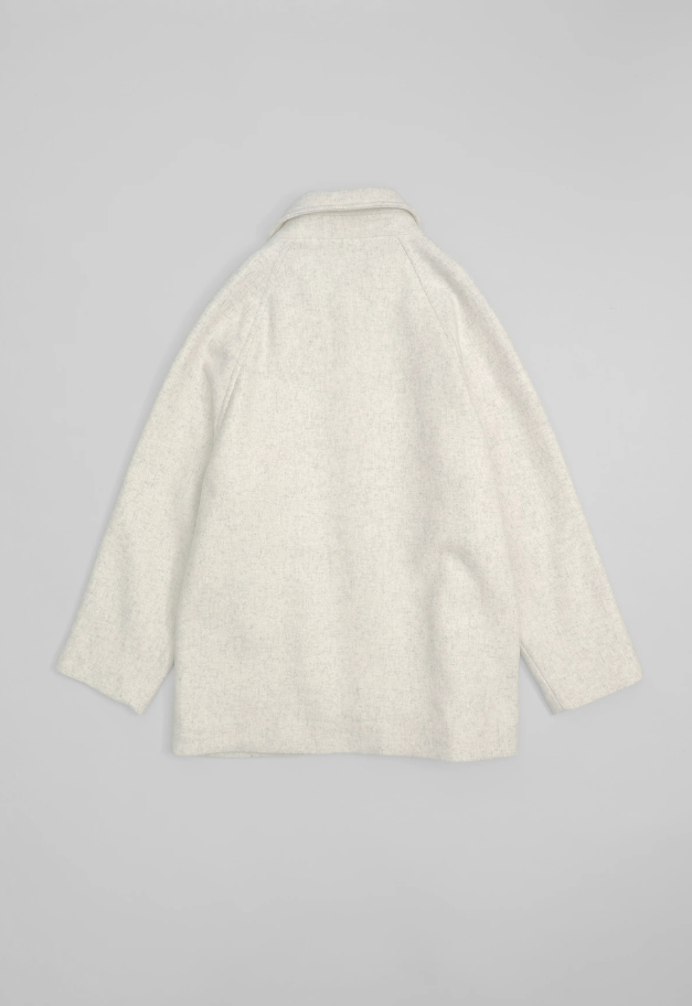 Nicolas Jenson LAMS WOOL MELTON RAGLAN CAR COAT